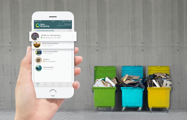Mein Recycling-App – Die Recycling App für Unternehmen